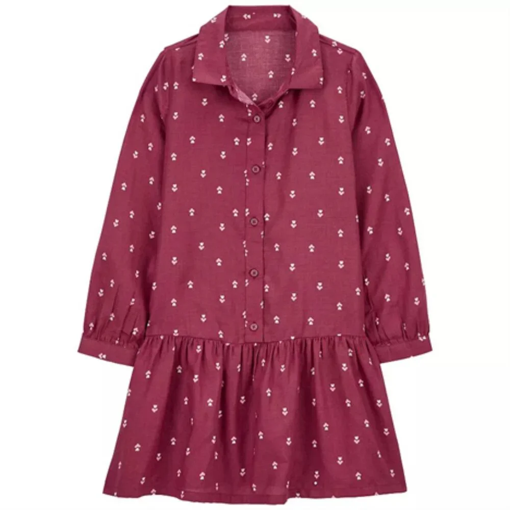 Carter's Pink Heart Pattern Dress